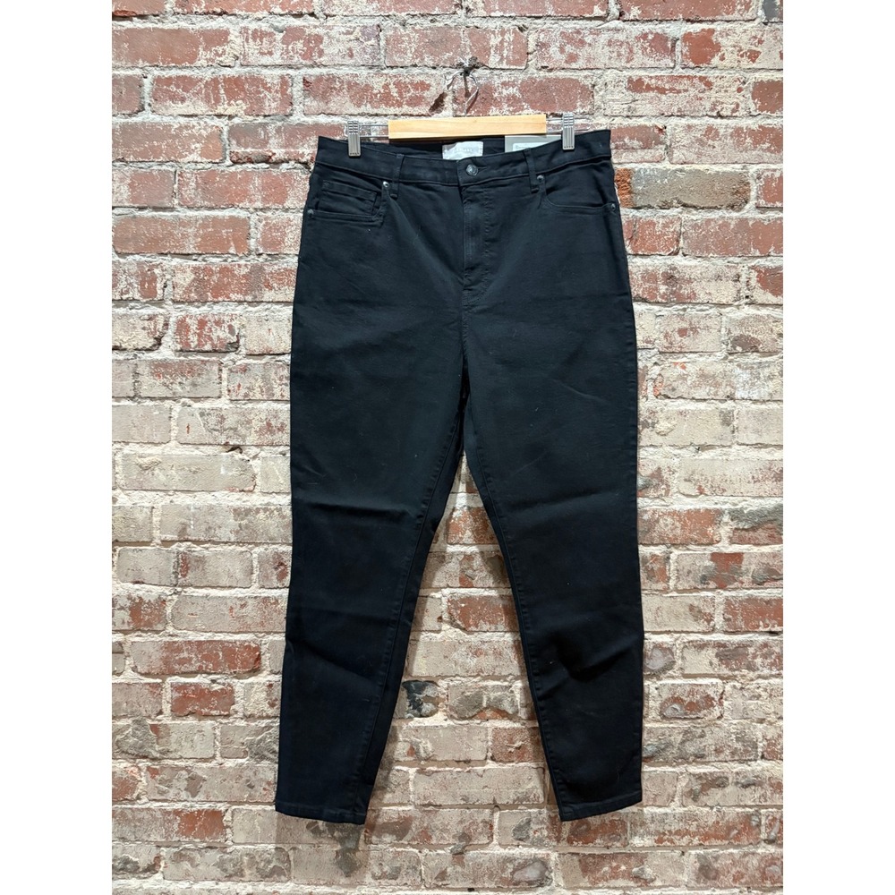 Everlane The Curvy High-Rise‎ Skinny Jean Black 33 Regular